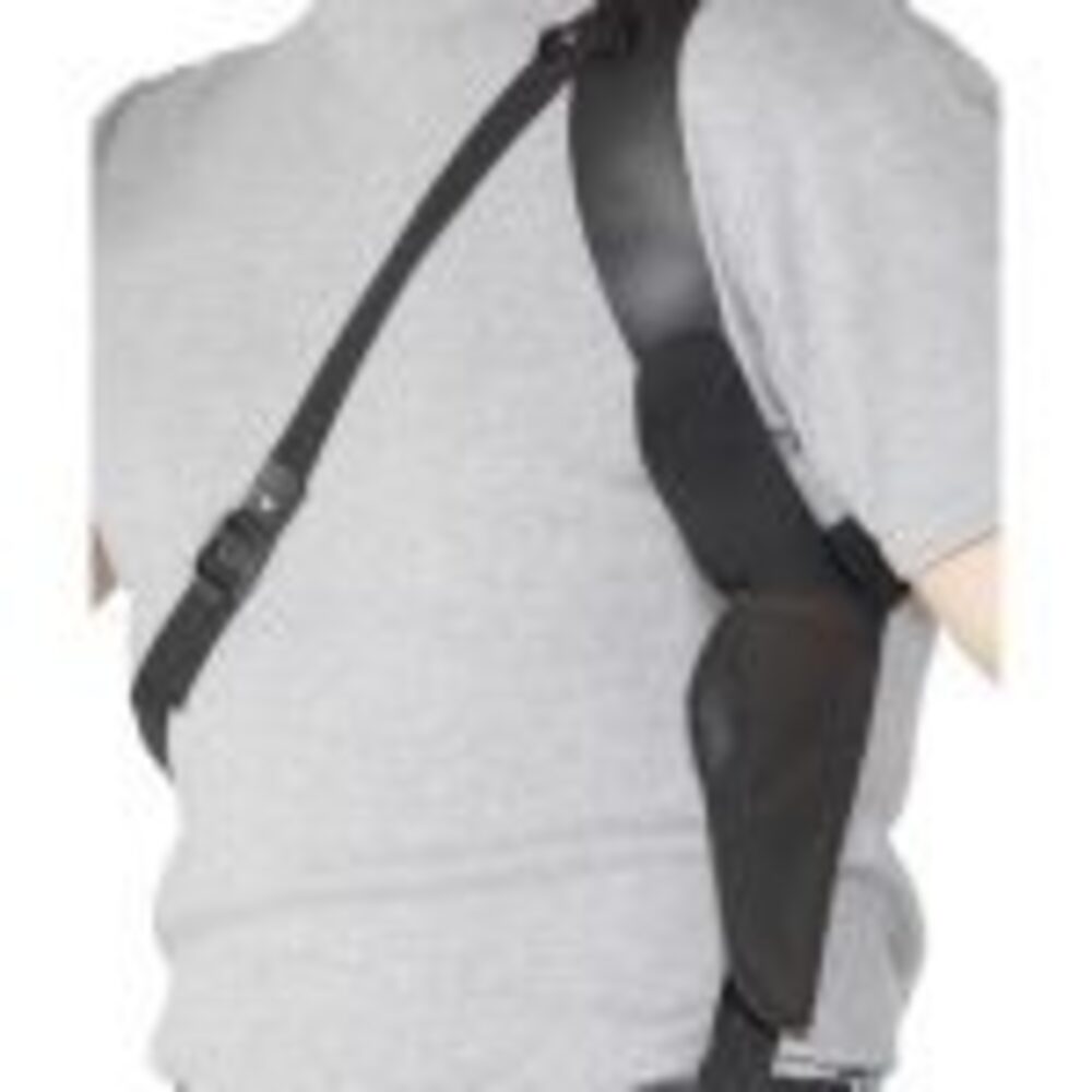 Leather Look Shoulder Holster, Black
