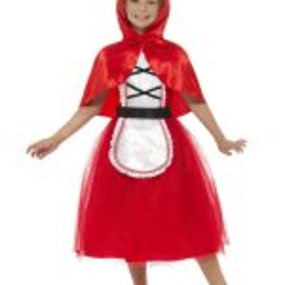 Deluxe Red Riding Hood Costume, Red