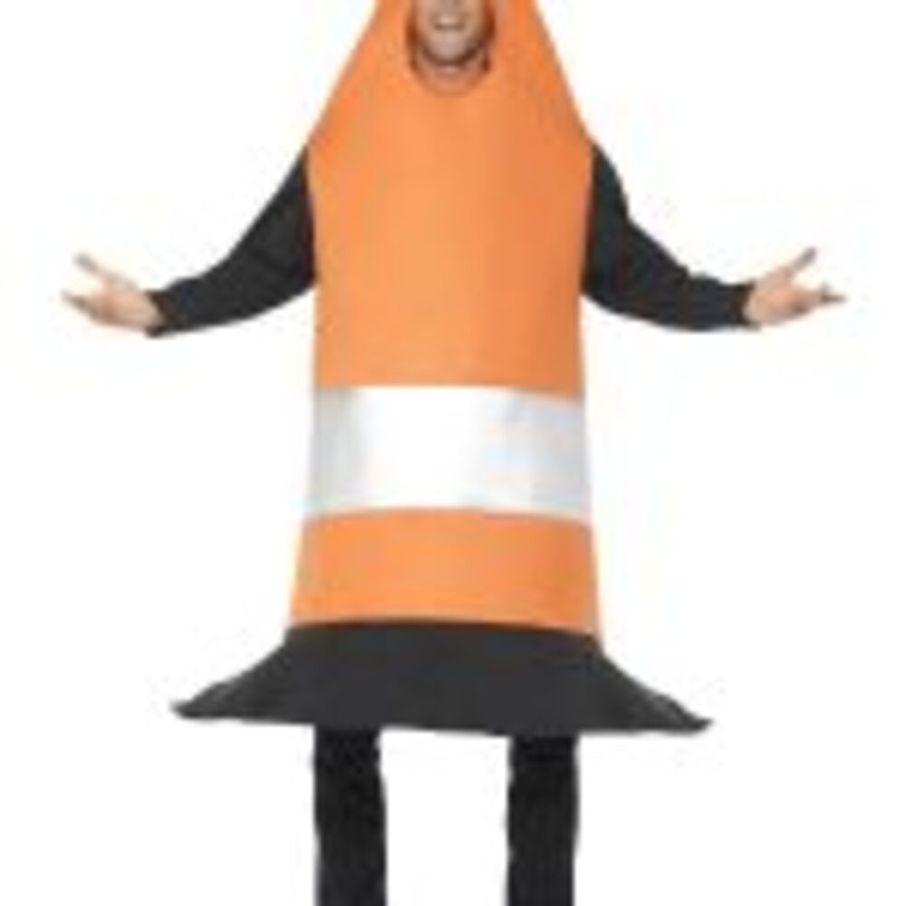 Traffic Cone Costume, Orange