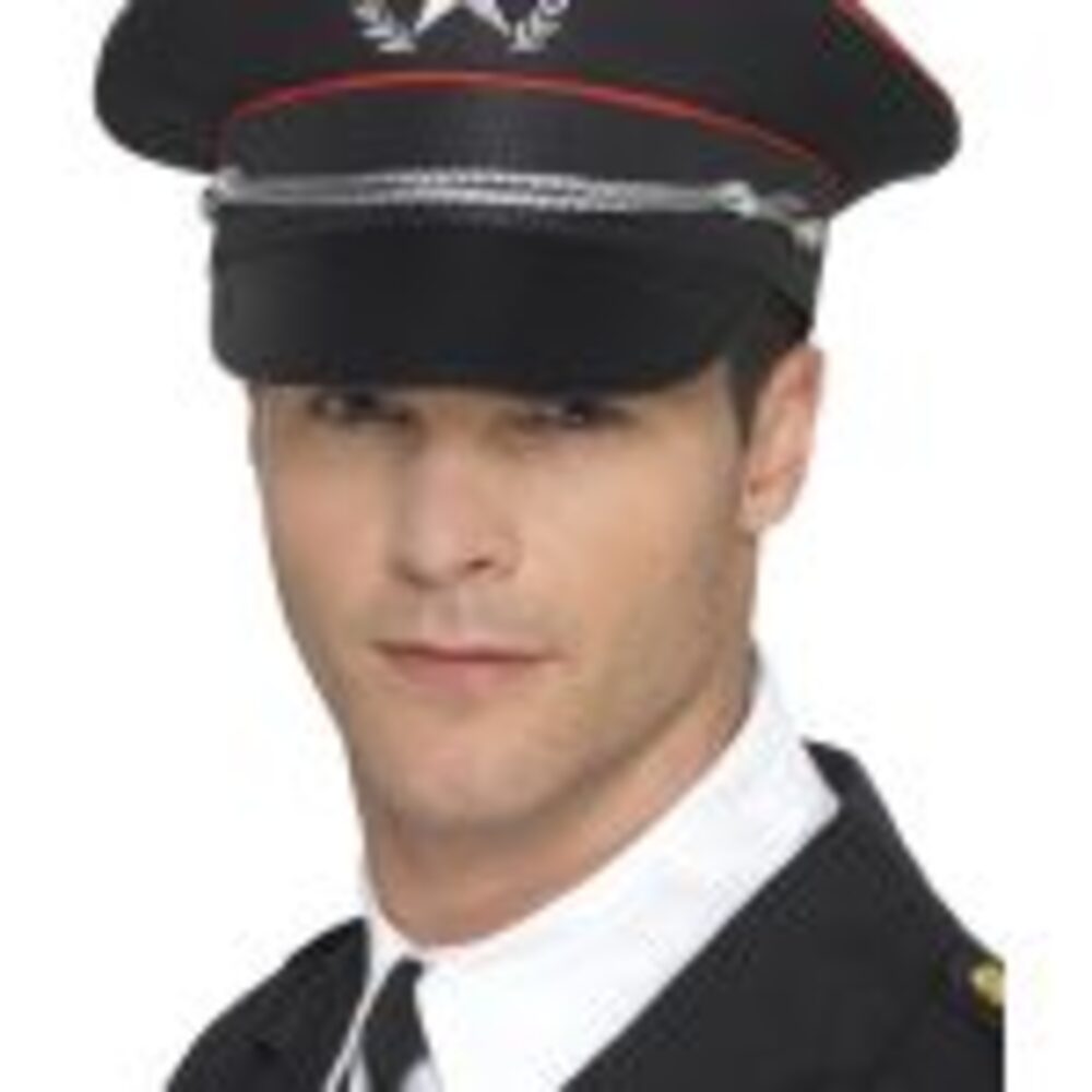 Deluxe Military Hat, Black