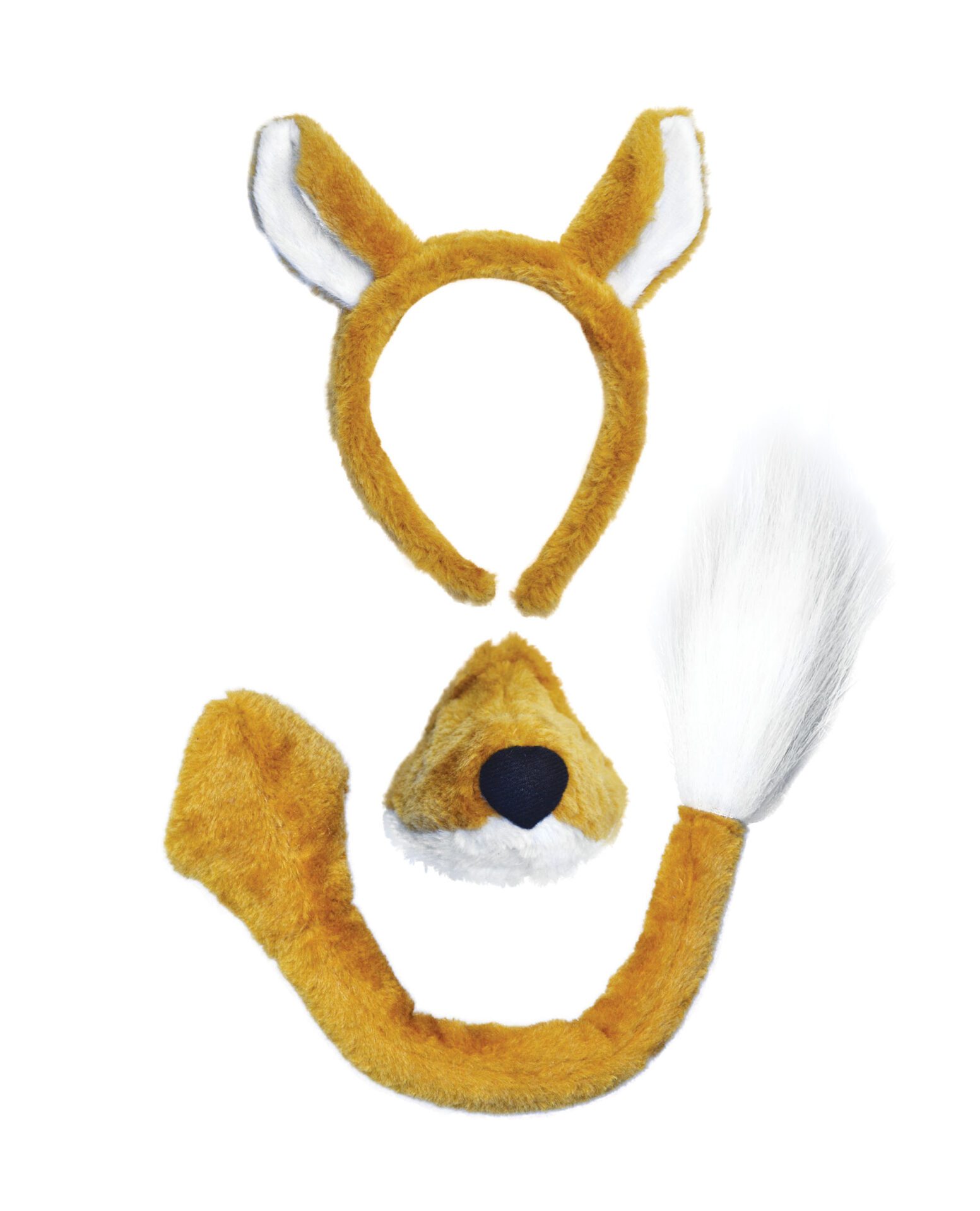 Bristol Novelty Unisex Adults Mask Ears Fox Set 