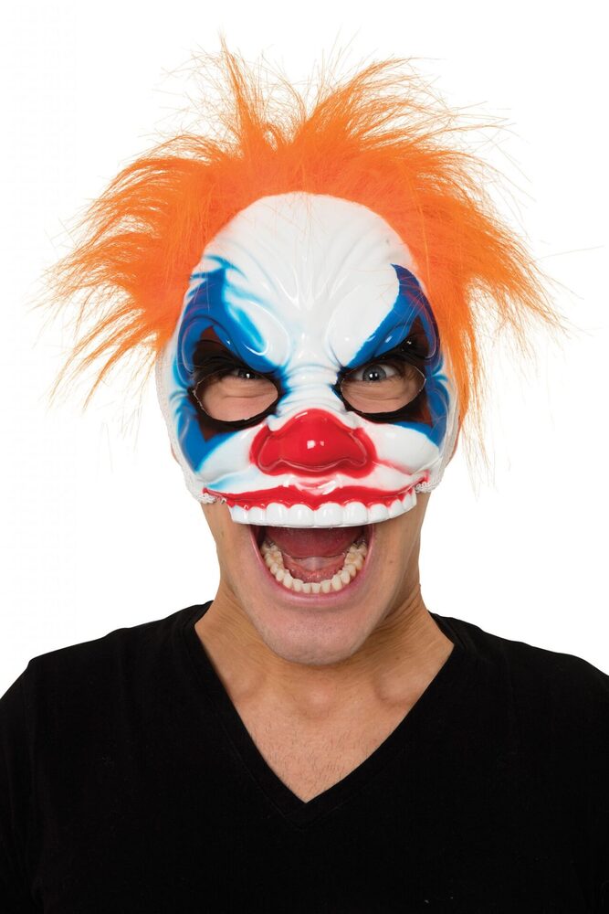 Clown Half Face with Hair – Fancy That Fancy Dress