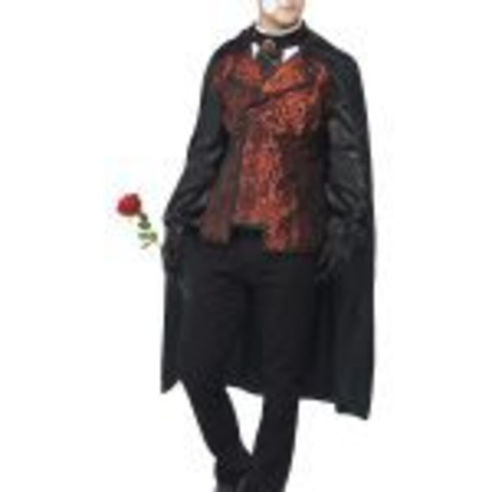 Dark Opera Masquerade Costume, Black