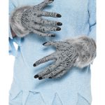Werewolf Furry Hands, Grey