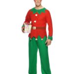 Elf Costume, Red & Green