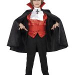 Dracula Boy Costume, Black