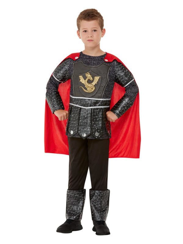 Deluxe Knight Costume, Black – Fancy That Fancy Dress