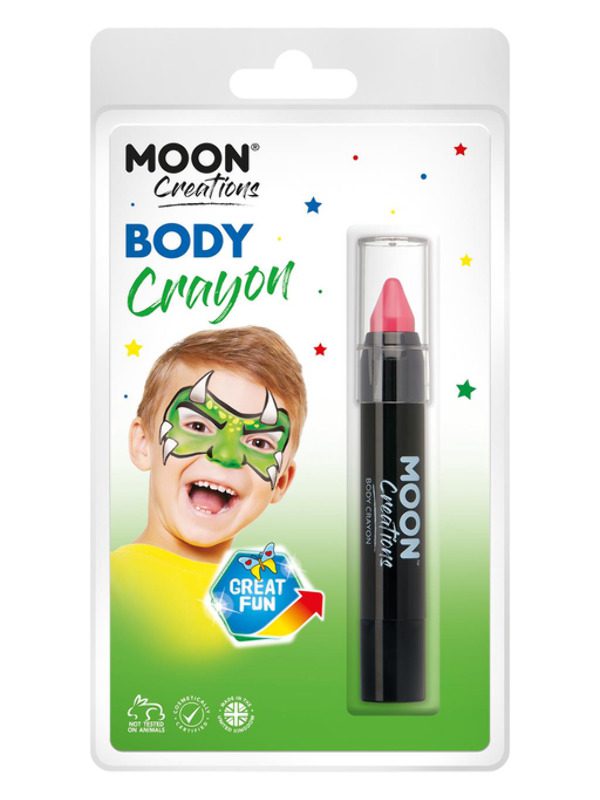 Moon Creations Body Crayons, Bright Pink Fancy That Fancy Dress