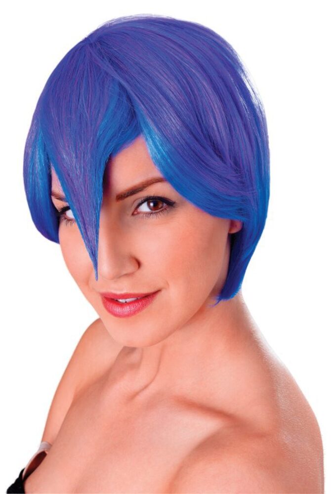 Cosplay ‘Manga’ Blue/Purple Wig – Fancy That Fancy Dress