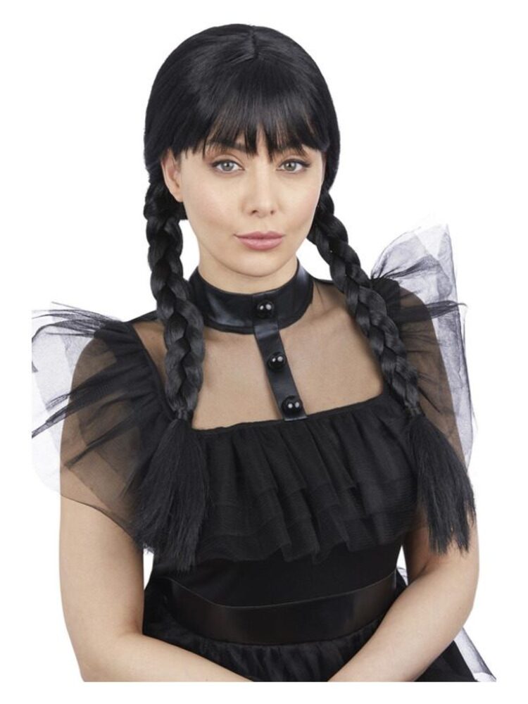 Adult Gothic School Girl Wig – Fancy That Fancy Dress