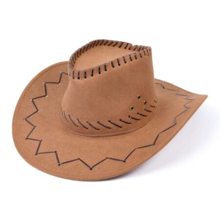 Fever Deluxe Sequin Cowboy Hat, Rainbow Fancy Dress Costume