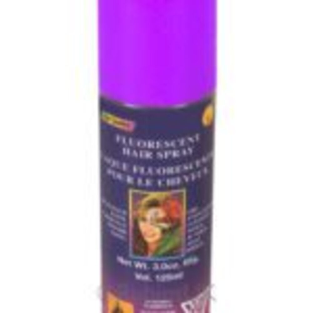 PURPLE FLUOR. HAIRSPRAY