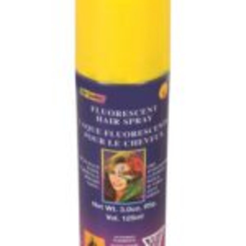 YELLOW FLUOR. HAIRSPRAY