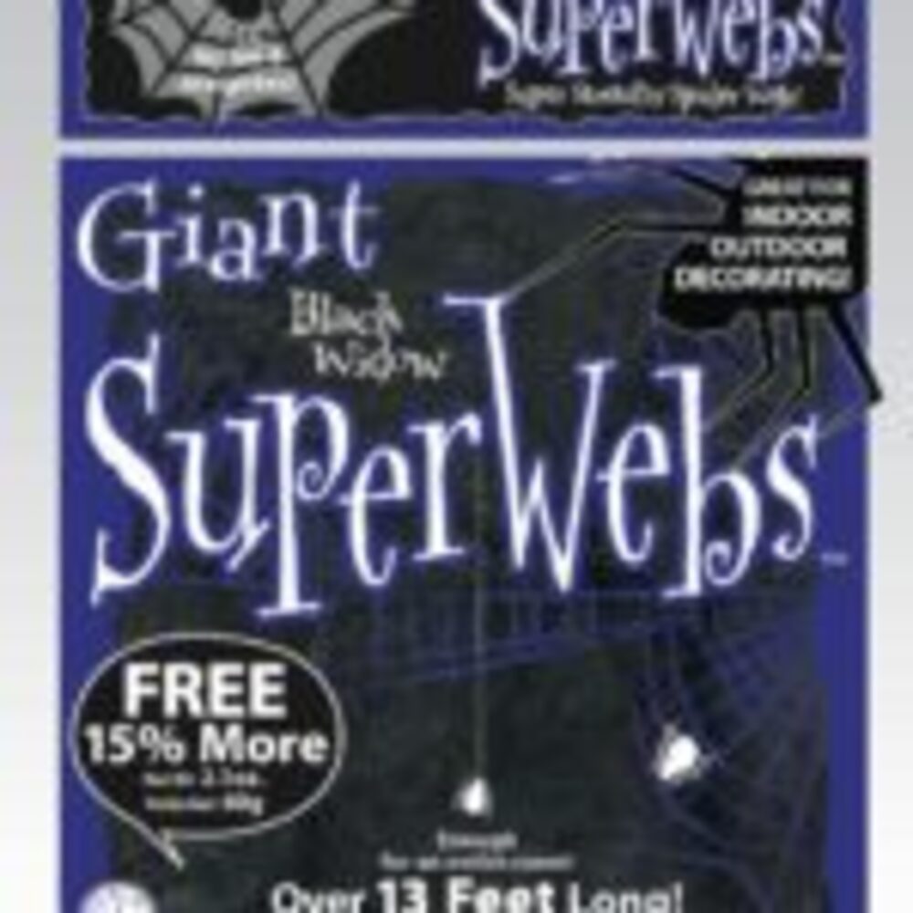Giant Spiderwebs With Spiders