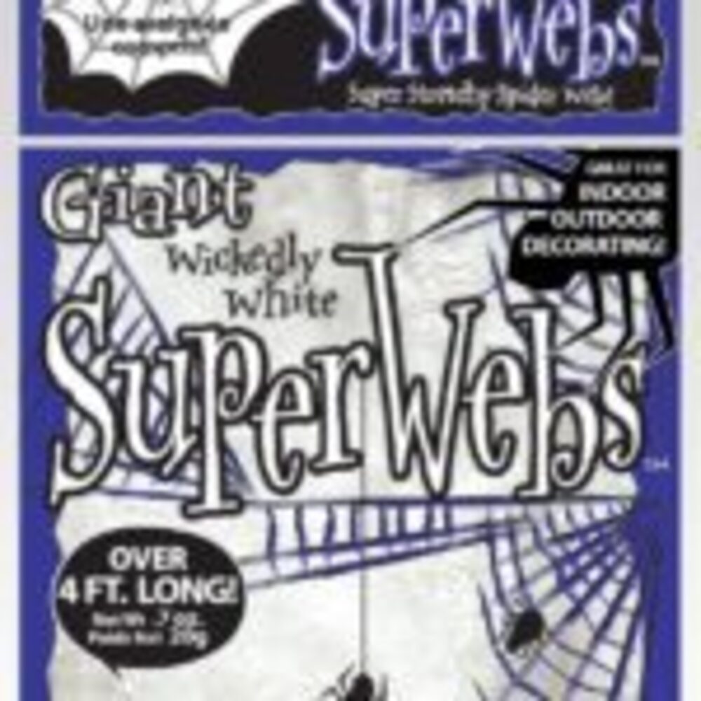 Giant Spiderwebs With Spiders