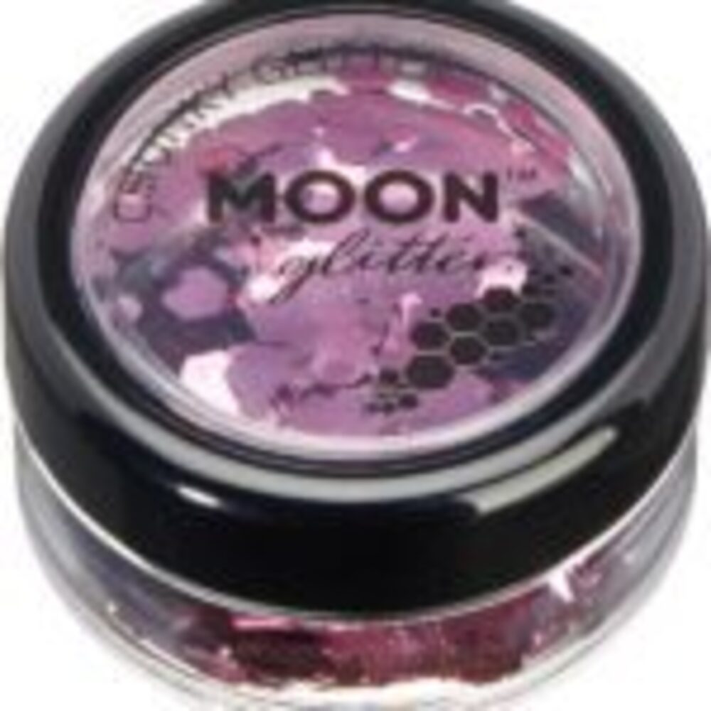 Moon Glitter Classic Chunky Glitter, Pink