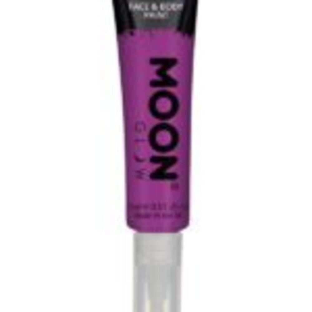 Moon Glow Intense Neon UV Face Paint, Purple