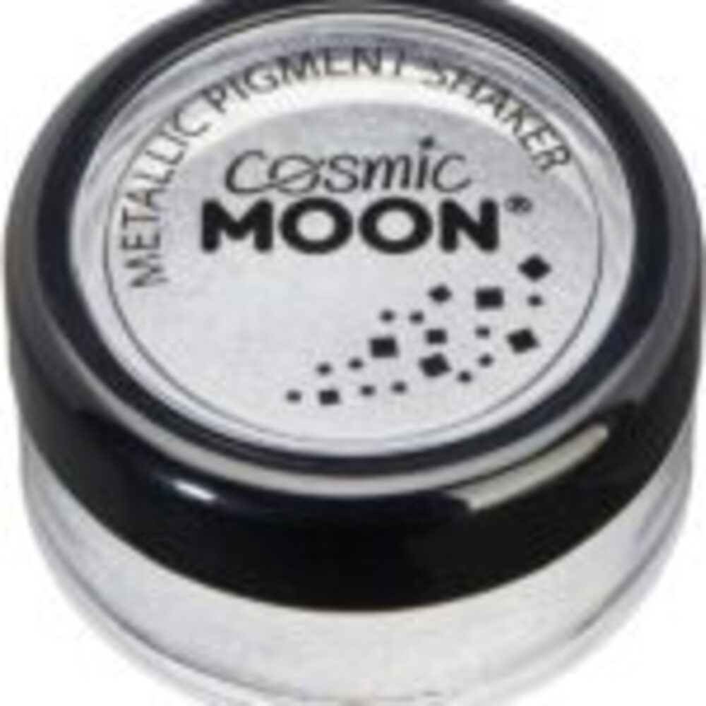 Cosmic Moon Metallic Pigment Shaker, Silver