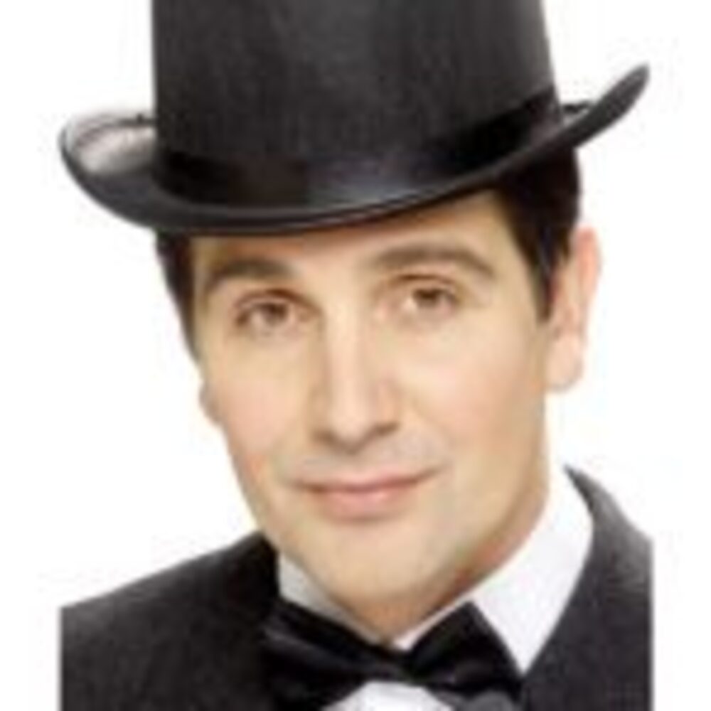 Tales of Old England Satin Bow-Tie, Black