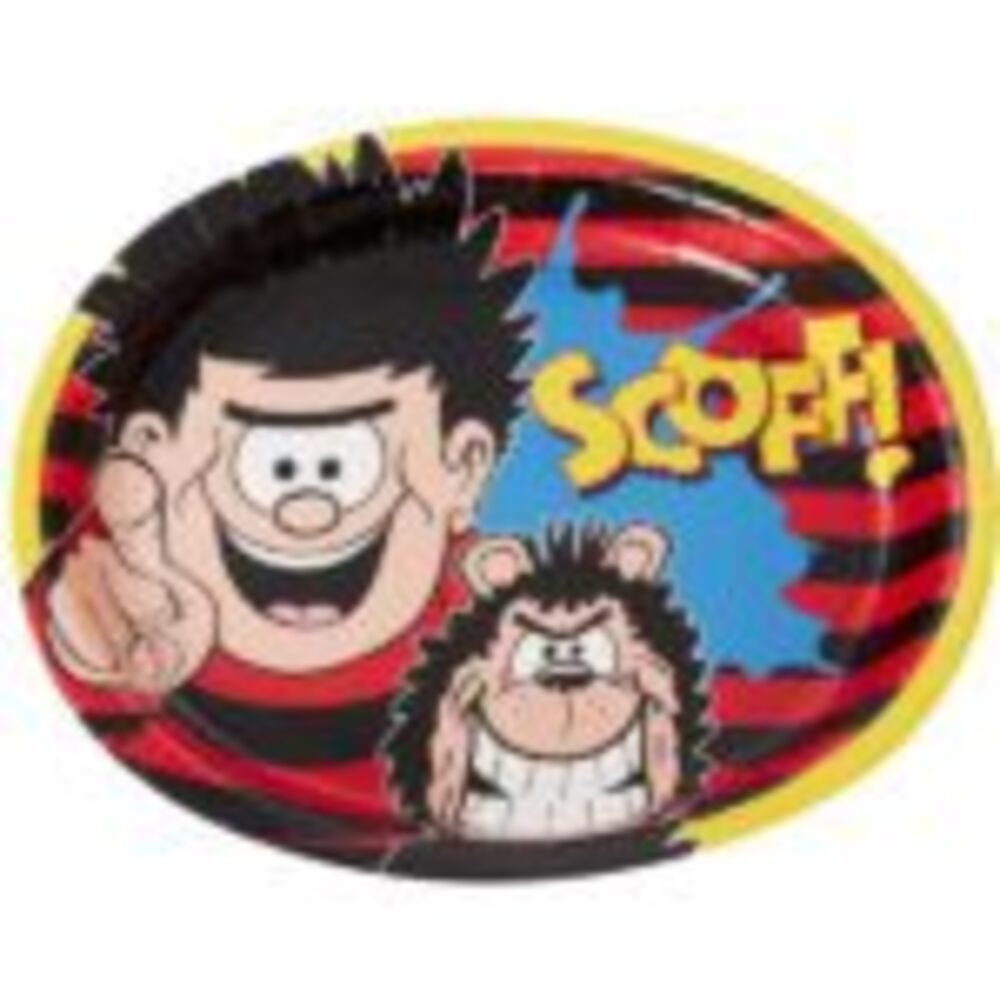 Beano Tableware Party Platters x4