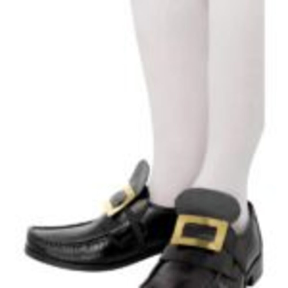 Tales of Old England Metal Shoe Buckle, Gold