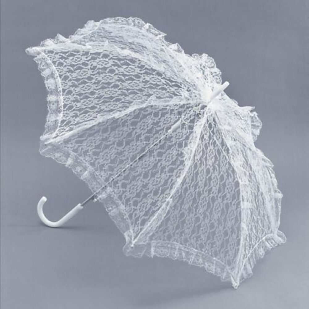 Parasol. White Lace - Image 2
