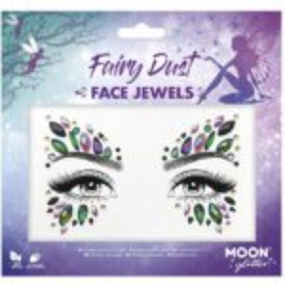 Moon Glitter Face Jewels, Fairy Dust
