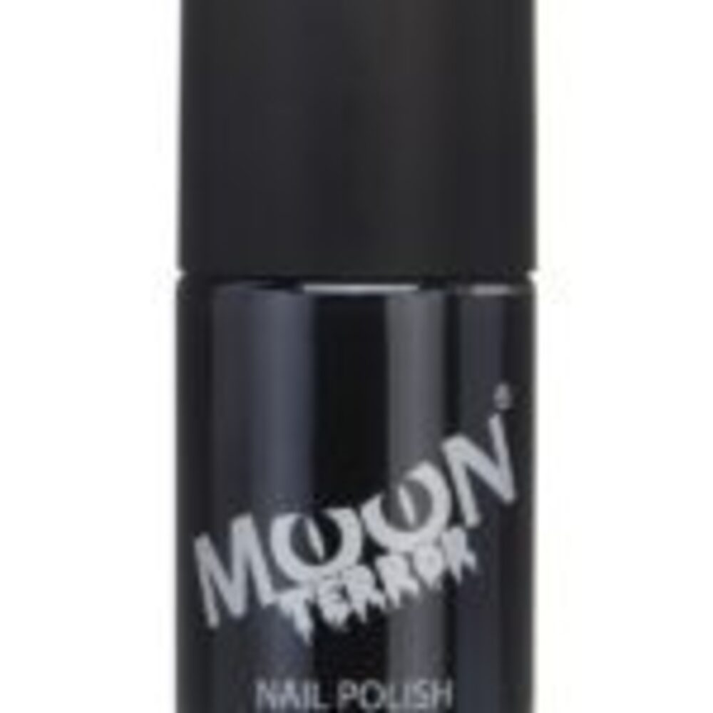 Moon Terror Halloween Nail Polish, Black