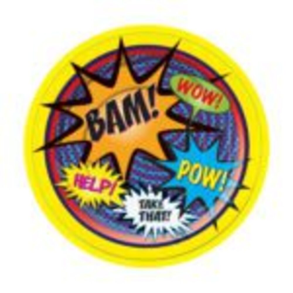 (CL) Super Hero Paper Plate 17cm