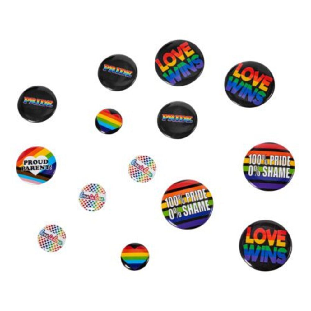 24 PACK RAINBOW BUTTONS - Image 2